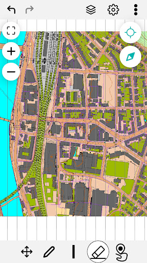Android application OCAD Sketch screenshort