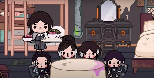 BocaBoca Toca Wednesday Addams