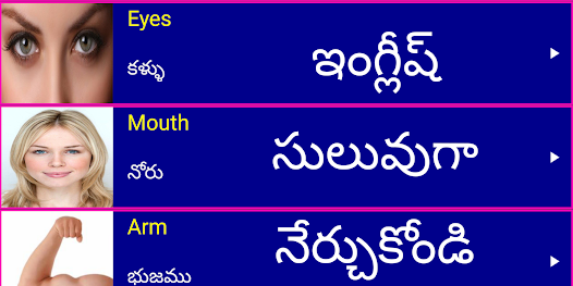 Learn English From Telugu  screenshots 1