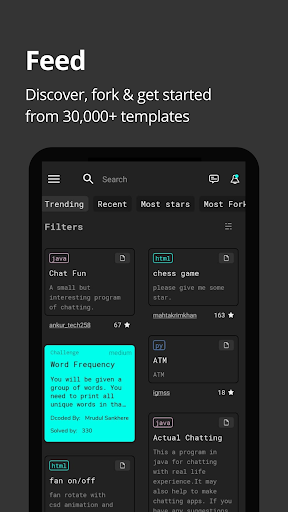 Dcoder, Compiler IDE :Code & Programming on mobile