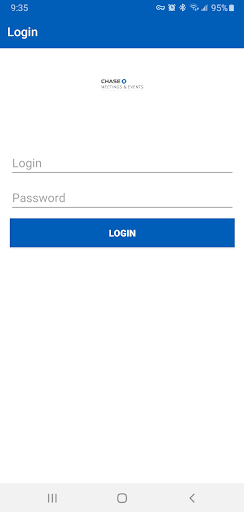 Chase Meetings & Events Screen 3