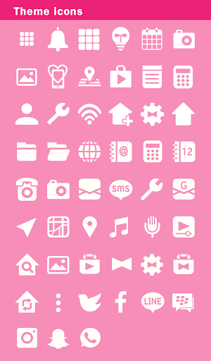 Pink Wood Grain Theme HOME