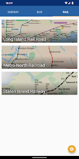 Carte du métro de New York - MTA hors ligne