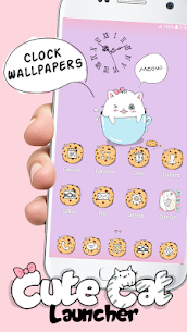 Download Cute Cat Launcher  v1.13 APK (MOD,Premium Unlocked) FREE FOR ANDROID 2