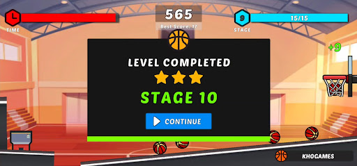 Basketball Time Shots Android Uygulaması Ekran Görüntüsü 4