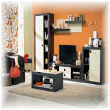 Shelves TV Furniture Design icon