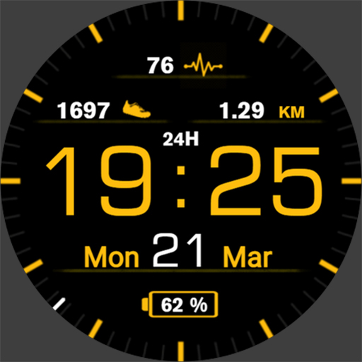 Casual Watchface AKM Wear OS