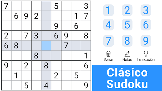 Screenshot 1 Sudoku español - Clásico android