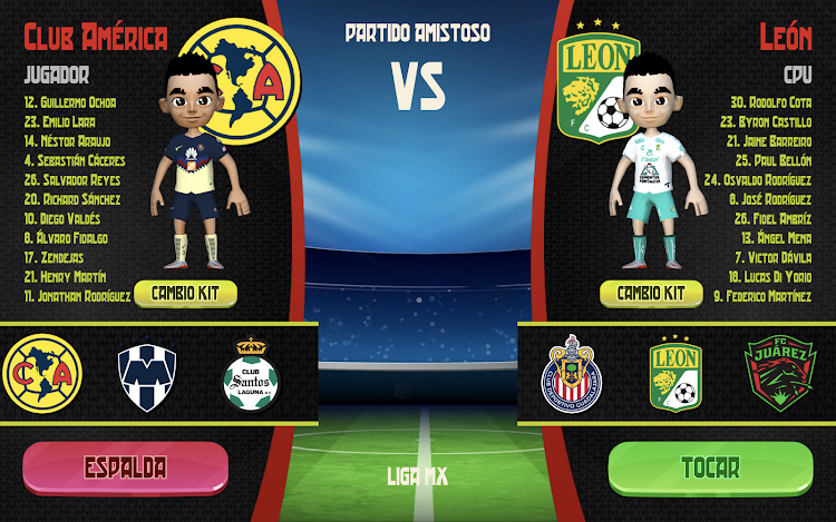 Liga MX de fútbol - 22 - (Android)