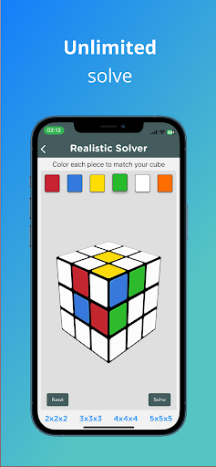 Rubik Cube Solver and Guide Screen 3