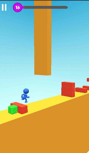 Blocks Stack Surfer- Cubes Run Screen 2