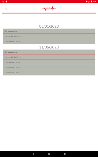 IDM Medical Cursos Screen 3
