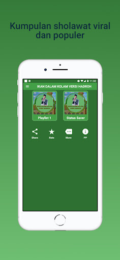 Android application Ikan dalam Kolam Versi Hadroh screenshort