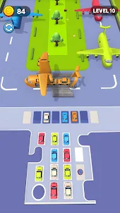 Plane Parking Jam: Match 3 Car