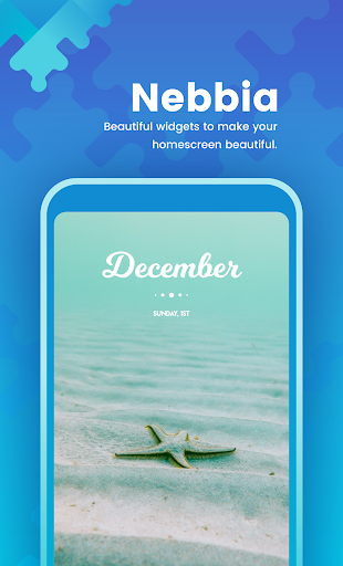Android application Nebbia for KWGT screenshort