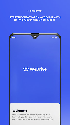 Android application WeDrive screenshort
