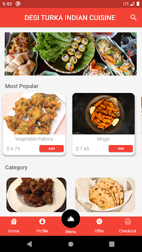 Android application Desi Turka screenshort