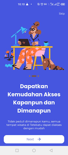 Android application SiGIS Tetebatu screenshort