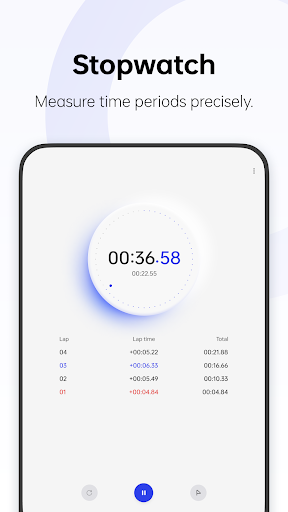 Screenshot of OneplusClock