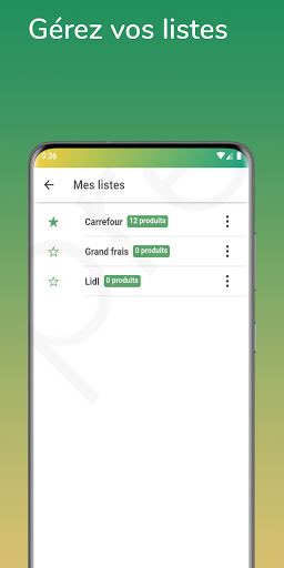 Listastic - Liste de courses Screen 3