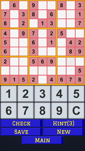 Sudoku - Easy Medium Hard Screen 3