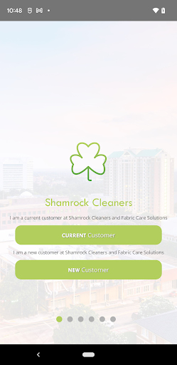 Android application Shamrock Cleaners screenshort
