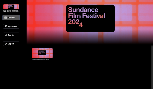 Android application Sundance Film Festival Player screenshort