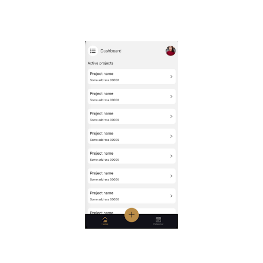 Carrillo Contracting CRM Screen 2