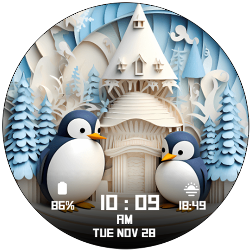 3D Penguin 2 logo
