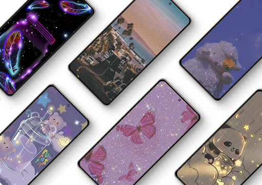Android application Cute Aesthetic Live Wallpaper screenshort