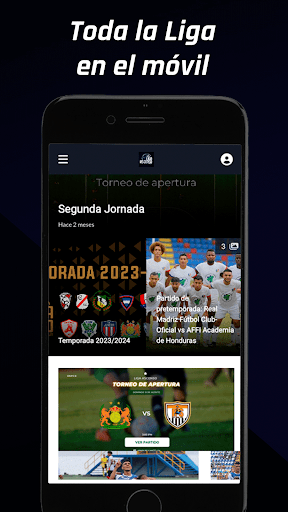 Android application Liga de Ascenso de Nicaragua screenshort