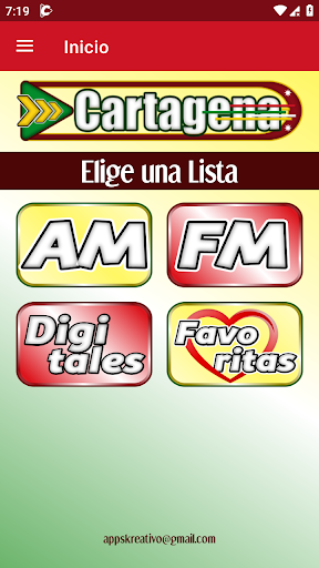 Radio Emisoras de Cartagena Screen 2