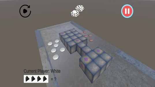 Backgammon Advanced 3D - Game