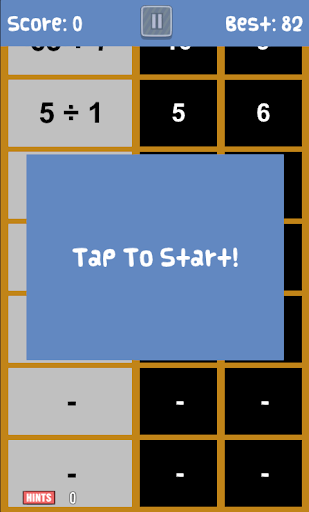 Android application CrazyCalcul screenshort