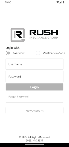 Android application Rush Insurance Group Online screenshort