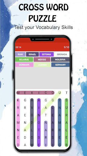Android application Fun & Learn -Cross Word Puzzle screenshort