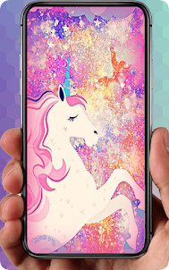 Unicorn Wallpaper Cute Glitter
