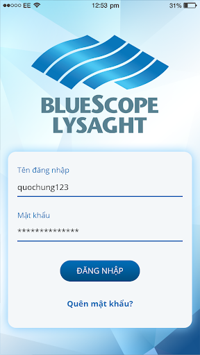 Lysaght Quality Control Screen 2