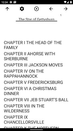 Android application Book, The Star of Gettysburg screenshort