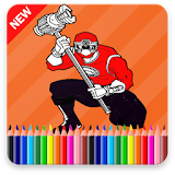 ColoringBook-Rangers Hero Fans icon