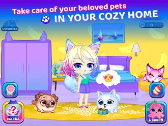 Game screenshot Gacha Pets - Color Lines apk download