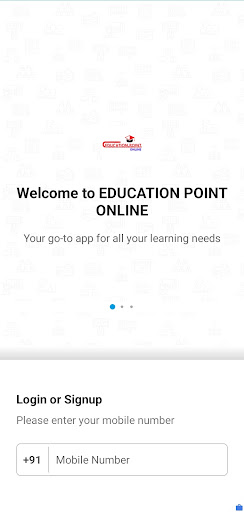 Android application EDUCATION POINT ONLINE screenshort