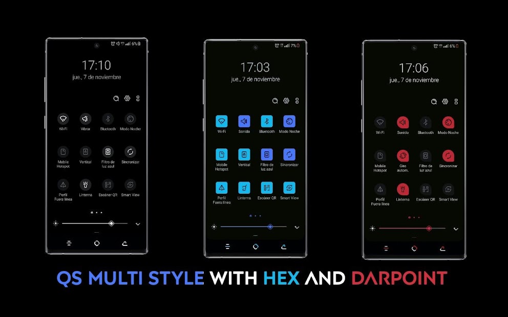 Screenshot 6 Hex Plugin - Darpoint Dark android