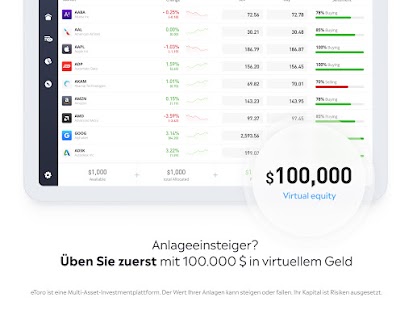 eToro: Traden und Investieren Screenshot