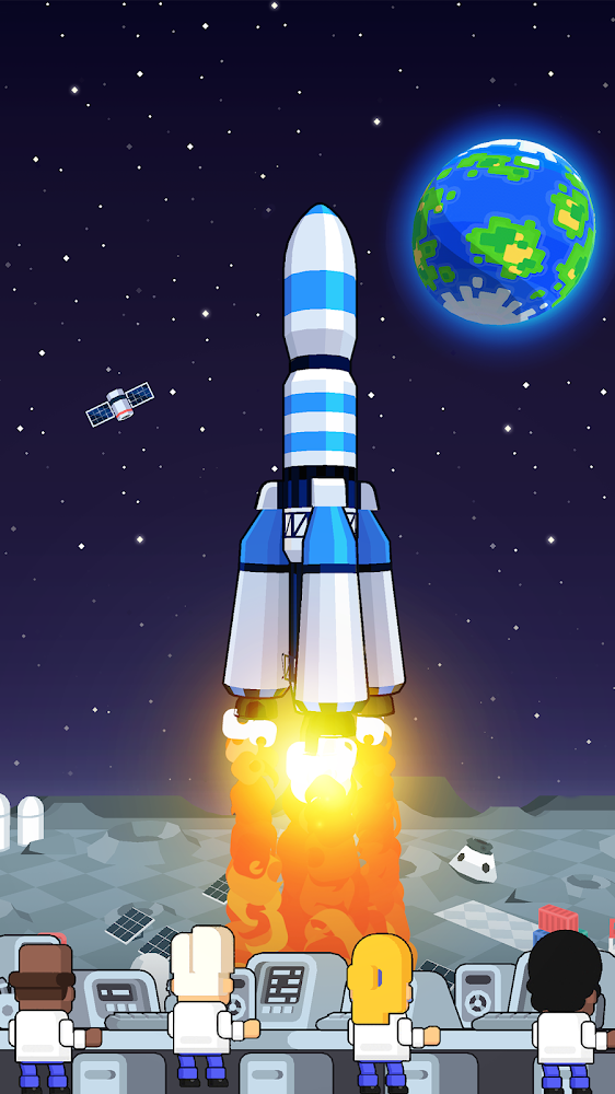 Rocket Star - Idle Space Factory Tycoon Game [Mod Money]