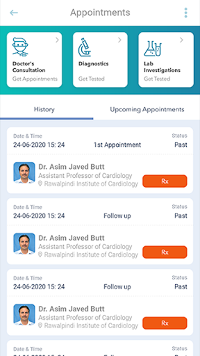 Android application iHealthCure Pharmacy screenshort