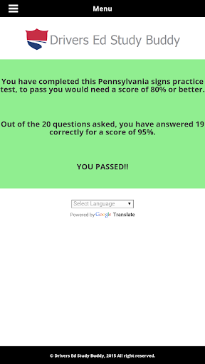 Pennsylvania Driver Lic Test