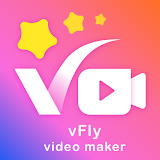 vFly Video Maker - New Video maker, Status video icon