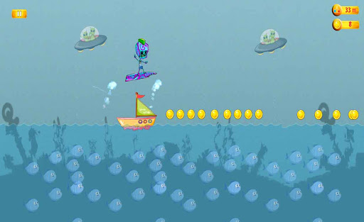 Surfing Zombiez Screen 2