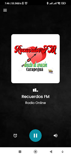 Radio Recuerdos FM - Carapeguá Screen 2
